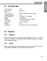 Preview for 31 page of Silvercrest DA-16 Instructions Manual