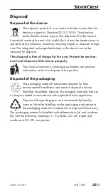 Preview for 38 page of Silvercrest DA COLLO SNL 15 B1 Operating Instructions And Safety Instructions