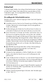 Preview for 48 page of Silvercrest DA COLLO SNL 15 B1 Operating Instructions And Safety Instructions