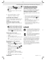 Предварительный просмотр 14 страницы Silvercrest DGS 800 Operation And Safety Notes