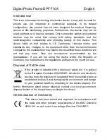 Preview for 9 page of Silvercrest DPF-710A User Manual And Service Information