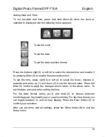 Preview for 17 page of Silvercrest DPF-710A User Manual And Service Information