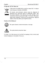 Предварительный просмотр 12 страницы Silvercrest DS-1020T User Manual And Service Information