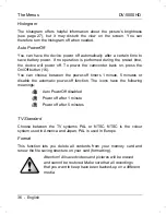 Preview for 37 page of Silvercrest DV-5000HD User Manual And Service Manual