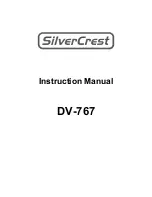 Silvercrest DV-767 Instruction Manual preview
