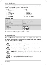 Preview for 6 page of Silvercrest eds sbb 850 b1 User Manual And Service Information