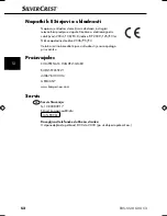 Preview for 55 page of Silvercrest EDS - SSM 600 C2 Operating Instructions Manual