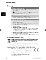 Preview for 39 page of Silvercrest EDS - SSM 600 D2 Operating Instructions Manual