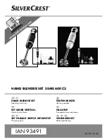 Предварительный просмотр 1 страницы Silvercrest ET SSMS 600 C3 Operating Instructions Manual