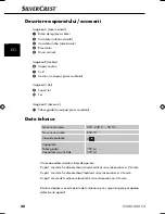 Предварительный просмотр 43 страницы Silvercrest ET SSMS 600 C3 Operating Instructions Manual