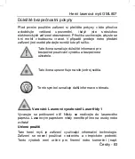 Preview for 84 page of Silvercrest GML807 User Manual And Service Information