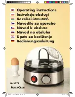 Preview for 1 page of Silvercrest H-3278 Operating Instructions Manual