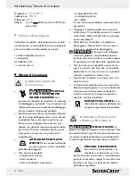 Preview for 14 page of Silvercrest H14271 Operation And Safety Notes