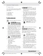 Preview for 6 page of Silvercrest H14271A Operation And Safety Notes