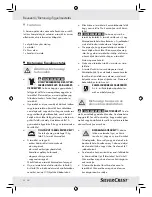 Preview for 22 page of Silvercrest H14271A Operation And Safety Notes