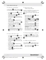 Preview for 32 page of Silvercrest H14271A Operation And Safety Notes