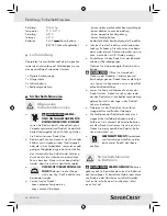 Preview for 54 page of Silvercrest H14271A Operation And Safety Notes