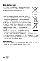 Предварительный просмотр 24 страницы Silvercrest HBS 3.7 C1 Operating Instructions Manual