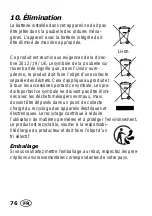 Предварительный просмотр 78 страницы Silvercrest HBS 3.7 C1 Operating Instructions Manual