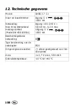 Предварительный просмотр 110 страницы Silvercrest HBS 3.7 C1 Operating Instructions Manual