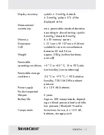 Предварительный просмотр 11 страницы Silvercrest HealthForYou SBM68 Instructions For Use And Safety Notes