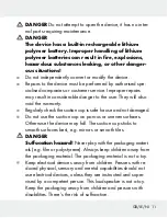 Предварительный просмотр 11 страницы Silvercrest HG00085A Operation And Safety Notes