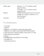 Preview for 7 page of Silvercrest HG01041A Assembly, Operating And Safety Instructions