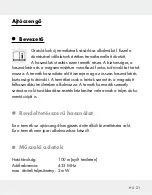 Preview for 21 page of Silvercrest HG01041A Assembly, Operating And Safety Instructions