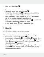 Preview for 28 page of Silvercrest HG01041A Assembly, Operating And Safety Instructions