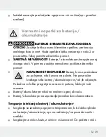 Preview for 39 page of Silvercrest HG01041A Assembly, Operating And Safety Instructions