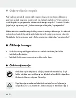 Preview for 44 page of Silvercrest HG01041A Assembly, Operating And Safety Instructions