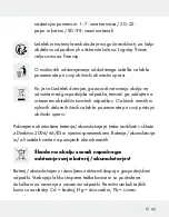 Preview for 45 page of Silvercrest HG01041A Assembly, Operating And Safety Instructions