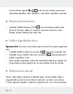 Preview for 58 page of Silvercrest HG01041A Assembly, Operating And Safety Instructions