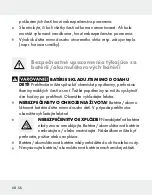 Preview for 68 page of Silvercrest HG01041A Assembly, Operating And Safety Instructions