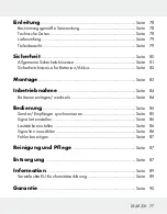 Preview for 77 page of Silvercrest HG01041A Assembly, Operating And Safety Instructions