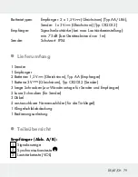 Preview for 79 page of Silvercrest HG01041A Assembly, Operating And Safety Instructions