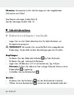 Preview for 84 page of Silvercrest HG01041A Assembly, Operating And Safety Instructions