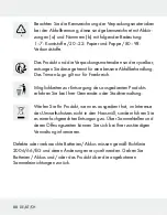 Preview for 88 page of Silvercrest HG01041A Assembly, Operating And Safety Instructions