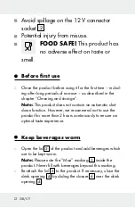 Preview for 11 page of Silvercrest HG01735 Operation And Safety Notes