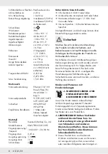 Preview for 8 page of Silvercrest HG03109 Assembly, Operating And Safety Instructions