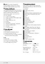 Preview for 30 page of Silvercrest HG03109 Assembly, Operating And Safety Instructions