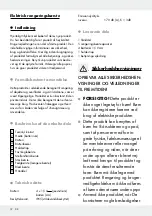 Предварительный просмотр 12 страницы Silvercrest HG03848 Operation And Safety Notes