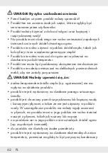 Предварительный просмотр 61 страницы Silvercrest HG04778 Operation And Safety Notes