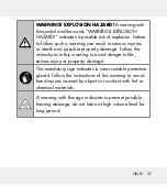 Предварительный просмотр 37 страницы Silvercrest HG05014A Operation And Safety Notes