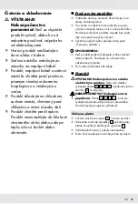 Preview for 89 page of Silvercrest HG05615A Operation And Safety Notes