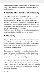 Preview for 16 page of Silvercrest HG06862E Manual