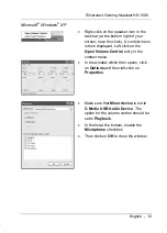 Предварительный просмотр 16 страницы Silvercrest HS1000 User Manual And Service Information