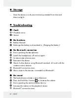 Preview for 18 page of Silvercrest IAN 273507 Operation And Safety Notes