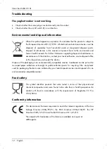 Preview for 14 page of Silvercrest IAN 274386 User Manual And Service Information