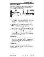 Предварительный просмотр 120 страницы Silvercrest IAN 279754 Operating Instructions Manual